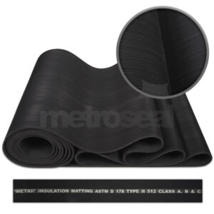 Fine Ribbed Rubber Matting