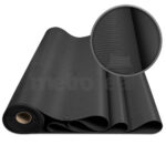 SM560 Black Ribbed PVC Runner Matting