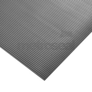 SM560 Grey Ribbed PVC Runner Matting