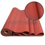 SM560 Red Ribbed PVC Runner Matting