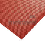 SM560 Red Ribbed PVC Runner Matting