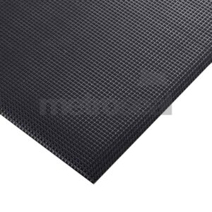 SM562 Black Pyramid Rubber Matting