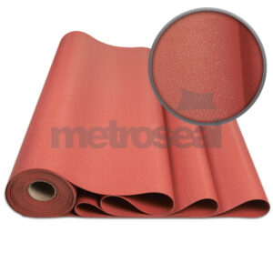 Red Pebble Finish PVC Runner Matting