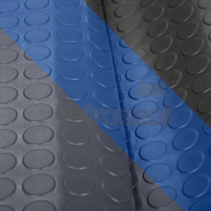Big Button Pattern PVC Matting - 2m Wide