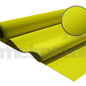Diamond Pattern Yellow Hi-Vis Rubber Runner Matting