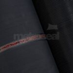 Black EPDM Fine Ribbed Rubber Matting