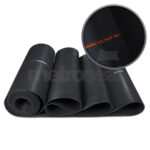 Black EPDM Fine Ribbed Rubber Matting