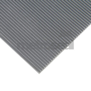 Fine Ribbed Grey EPDM Rubber Matting 26,500v