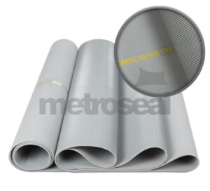 Fine Ribbed Grey EPDM Rubber Matting 17,000v