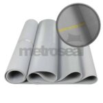 Grey EPDM Fine Ribbed Rubber Matting
