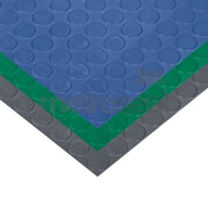 'Circular Stud Pattern’ Rubber Runner Matting