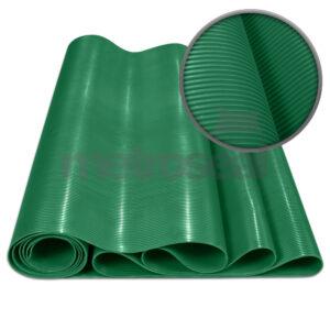 'Grip Flute' PVC Reversible Runner Matting