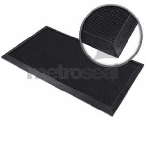 Black Moulded Footbath / Well Mats
