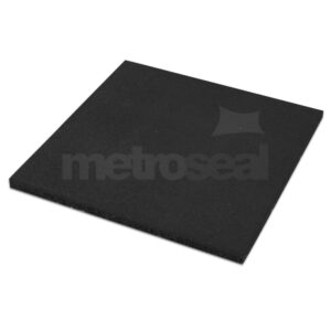 Black Moulded Crumb Rubber Tiles