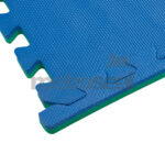 Thick Connectable Blue/Green EVA Martial Arts/Exercise Matting