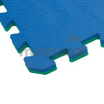Thick Connectable Blue/Green EVA Martial Arts/Exercise Matting