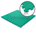 Thick Connectable Blue/Green EVA Martial Arts/Exercise Matting