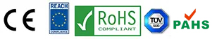 Compliance logos