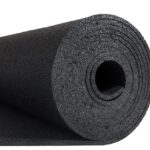 Black Crumb Rubber Underlay/Insulation Matting