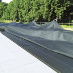 Black epdm roofing membrane sheeting