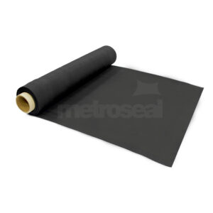 Roll of black epdm roofing membrane sheeting