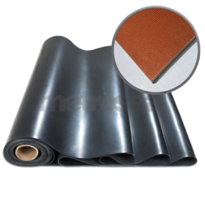 Black High Abrasion Fabric Backed Grade