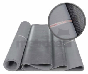 Fine Ribbed Grey EPDM Rubber Matting 1,000v