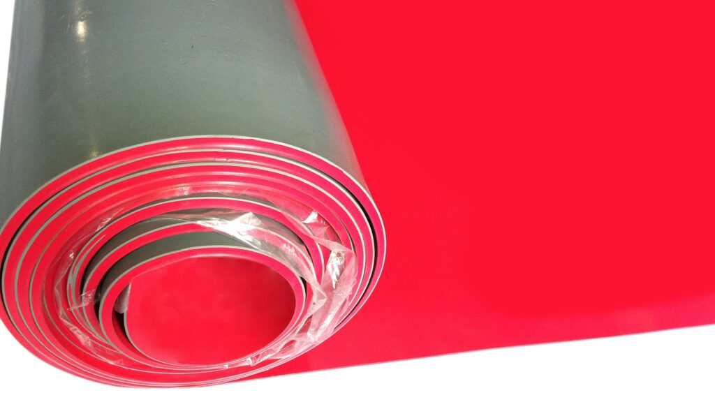 Red Neoprene Bonding Layer