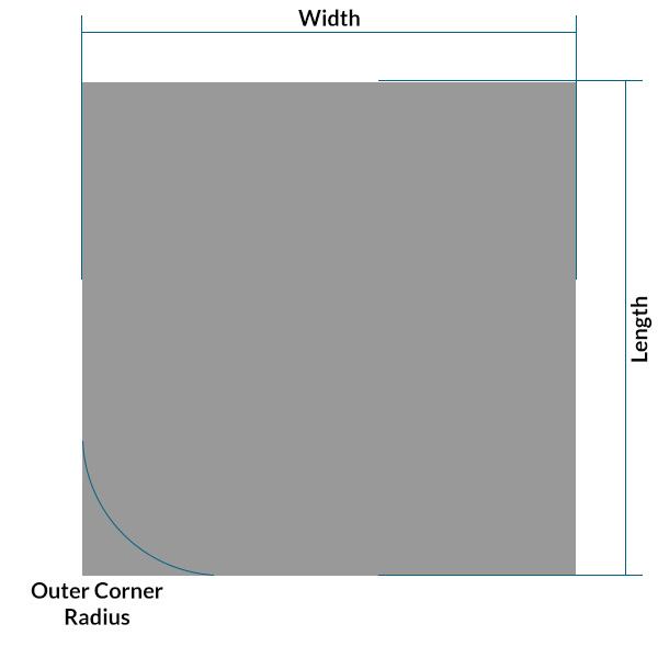 Solid Square Gasket Diagram